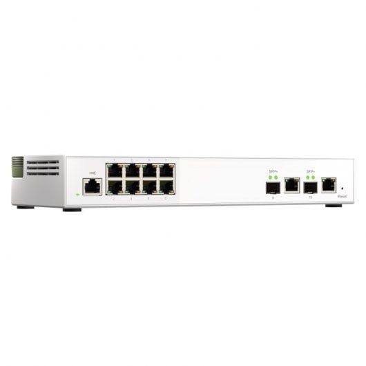 QNAP QSW-M2108-2C switch di rete Gestito L2 2.5G Ethernet (100/1000/2500) Grigio, Bianco