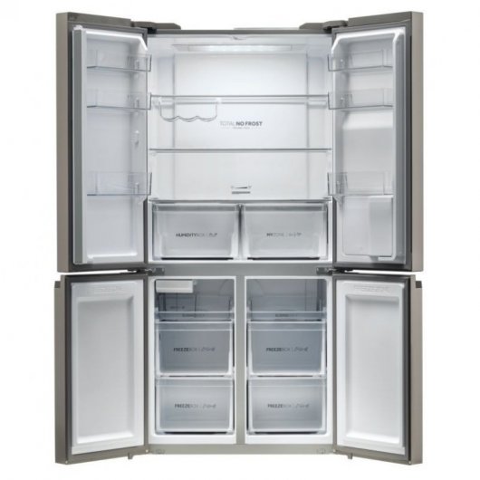 Haier HTF-520IP7 Frigorífico Americano F Acero Inoxidable