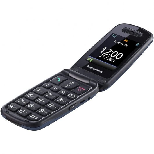 Telefono per anziani Panasonic KX-TU456EX blu