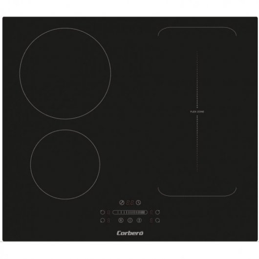 Corberó CCIM3000FZ Placa de Inducción 4 Zonas 60cm Negro