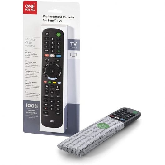 One For All URC4912 Mando a Distancia de Reemplazo para TV Sony