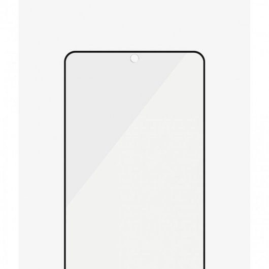 PanzerGlass Protector de Pantalla de Cristal Templado Antibacteriano con Lector de Huella para Samsung Galaxy S21 Plus