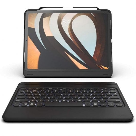 Zagg Rugged Book Go Funda con Teclado Negro para iPad Pro 11