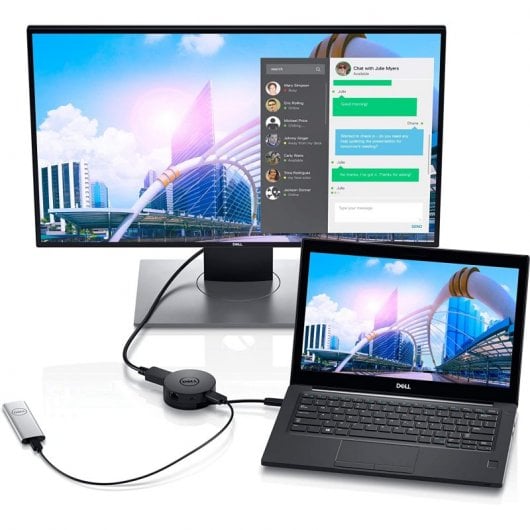 Dell DA300 Adaptador Portátil Hub USB-C