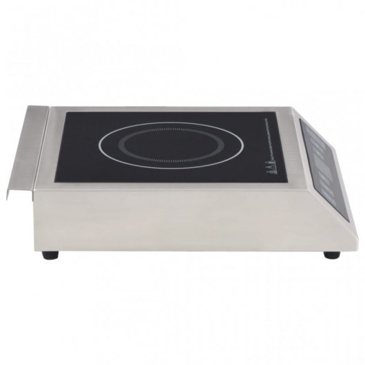 VidaXL Placa de Inducción Portátil 3500W Negra/Plateada