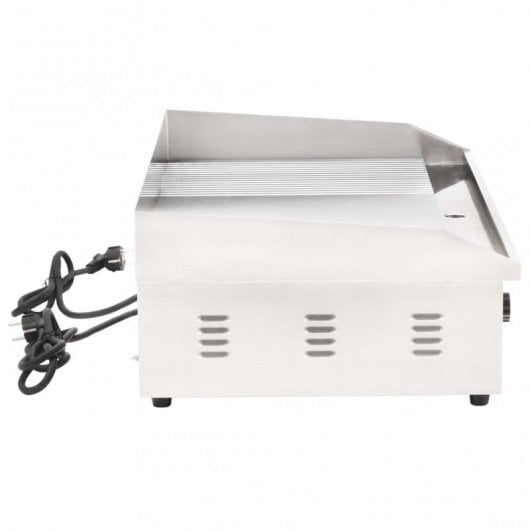 VidaXL Plancha de Asar Eléctrica 4400W Acero Inoxidable