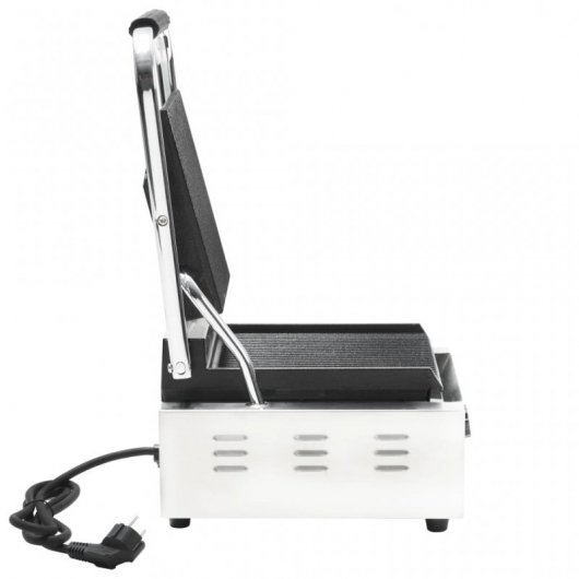 VidaXL Grill Parrilla Estriada de Acero Inoxidable 1800W 31x30.5x20cm