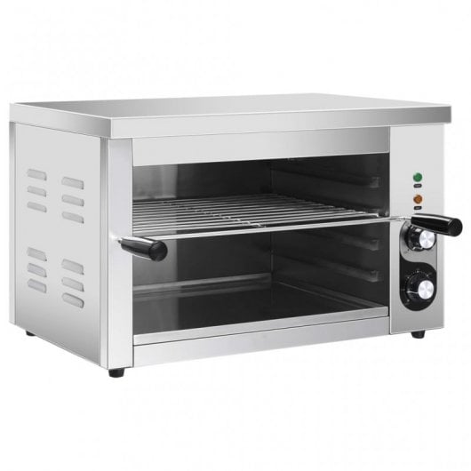 VidaXL Gastronorm Asador Eléctrico 3000W Acero Inoxidable