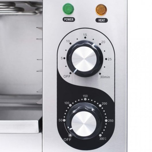 VidaXL Gastronorm Asador Eléctrico 3000W Acero Inoxidable