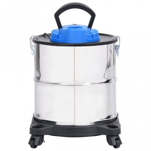 VidaXL Aspiradora de Cenizas 20L 1200W Plata
