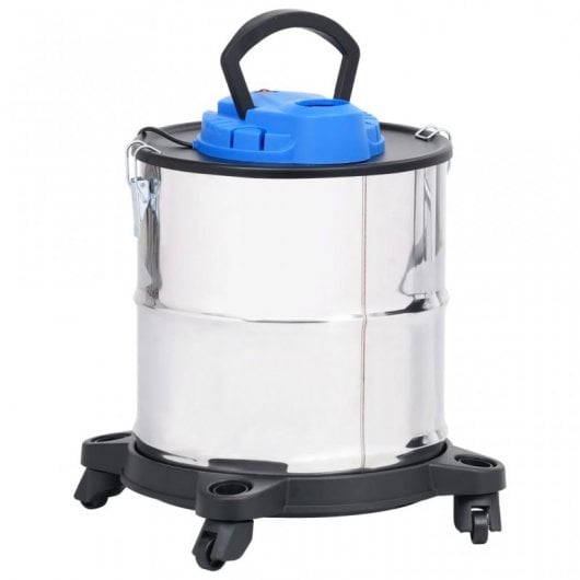 VidaXL Aspiradora de Cenizas 20L 1200W Plata