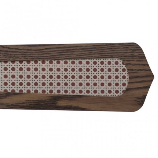 VidaXL Ventilador de Techo con Luz 38.5W Marrón/Dorado