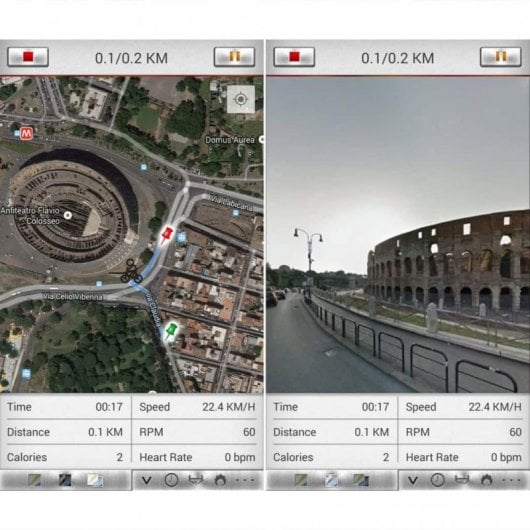 VidaXL Bicicleta Estática Magnética con Pulsómetro Programable Negra