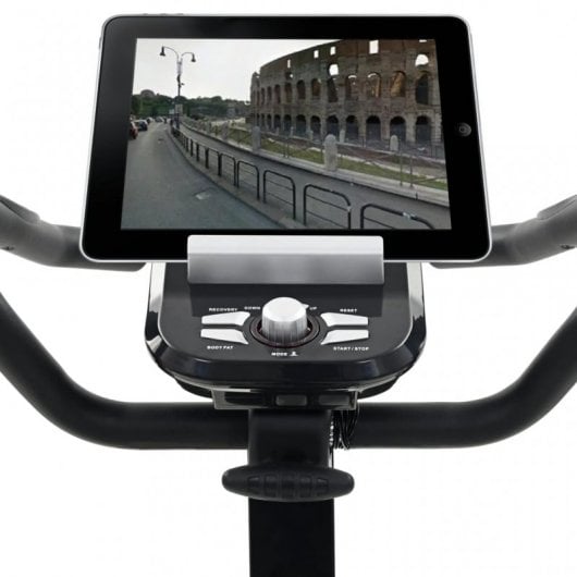 VidaXL Bicicleta Estática Magnética con Pulsómetro Programable Negra