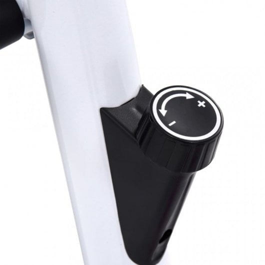 VidaXL Bicicleta Estática com Resistência de Cinta Roxa