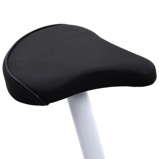 VidaXL Bicicleta Estática com Resistência de Cinta Roxa