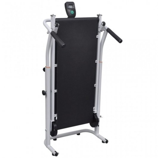 VidaXL Mini Cinta de Correr Plegable Negra