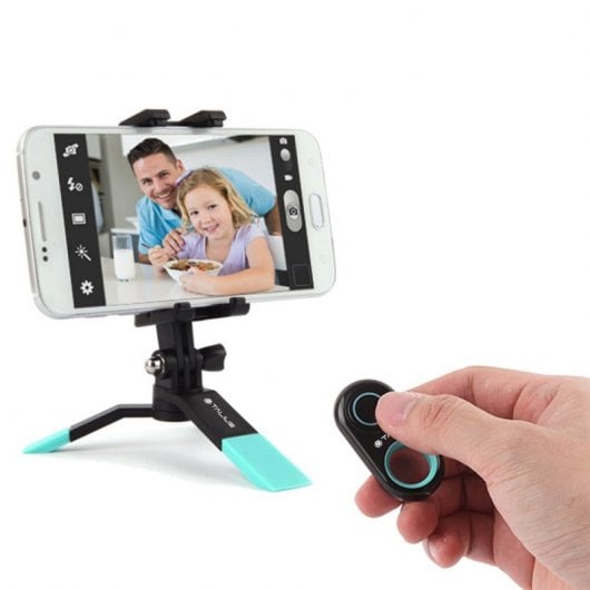 Treppiede Talius TRI01 + kit telecomando Bluetooth Blu