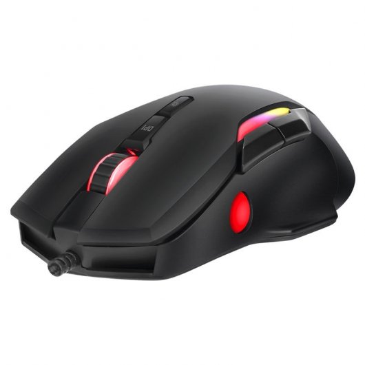 Scorpion MA-M945 Ratón Gaming 10000 DPI Negro
