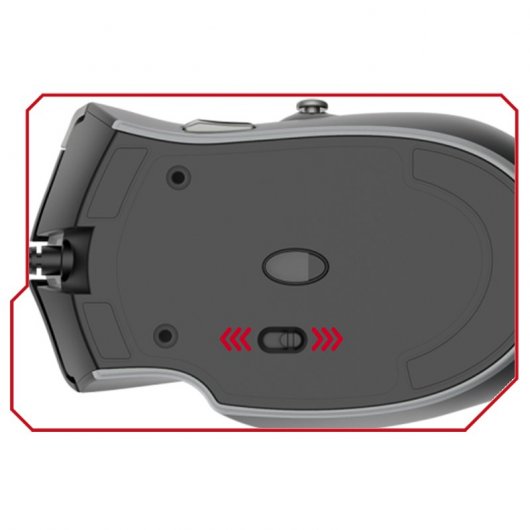 Mouse da gioco Scorpion MA-M960 9000 DPI Nero