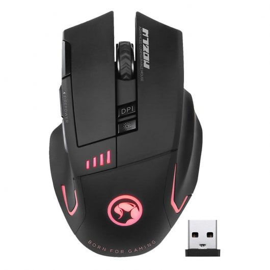 Scorpion MA-M720W Kabellose Gaming-Maus 4800 DPI Schwarz