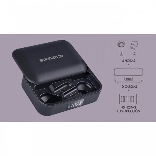 Avenzo AV-TW5007B True Wireless Wireless-Kopfhörer Schwarz