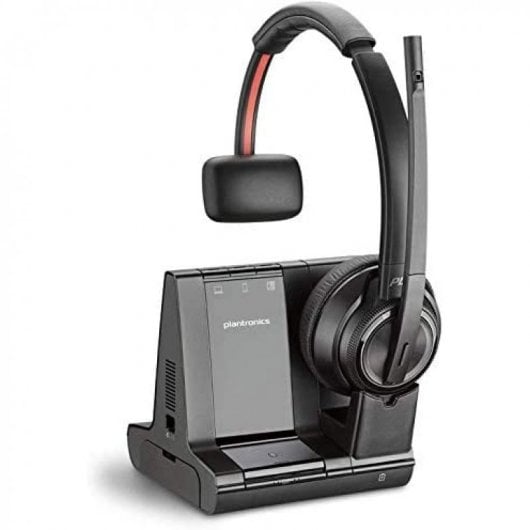 POLY W8210-M, MSFT Auricolare Wireless A Padiglione Ufficio Bluetooth Nero