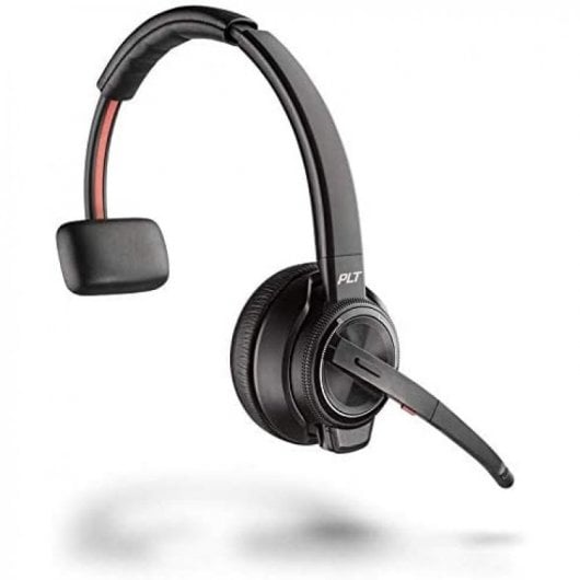 POLY W8210-M, MSFT Auricolare Wireless A Padiglione Ufficio Bluetooth Nero