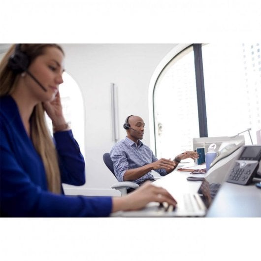 POLY W8210-M, MSFT Auricolare Wireless A Padiglione Ufficio Bluetooth Nero