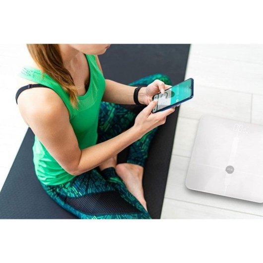 SPC Atenea Fit 2 Báscula de Baño Inteligente Blanca