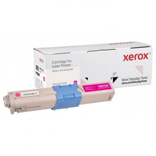Xerox Tóner Compatible con Oki 46508710 Magenta