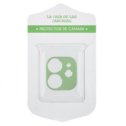 Protector de Cámara Metálico para iPhone 11 Verde