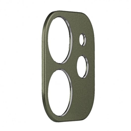 Protector de Cámara Metálico para iPhone 11 Verde Caza