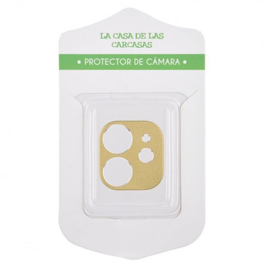 Protetor de Câmara Amarelo Pastel para iPhone 12
