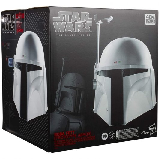 Hasbro Star Wars Black Series Casco Electrónico Proto Fett