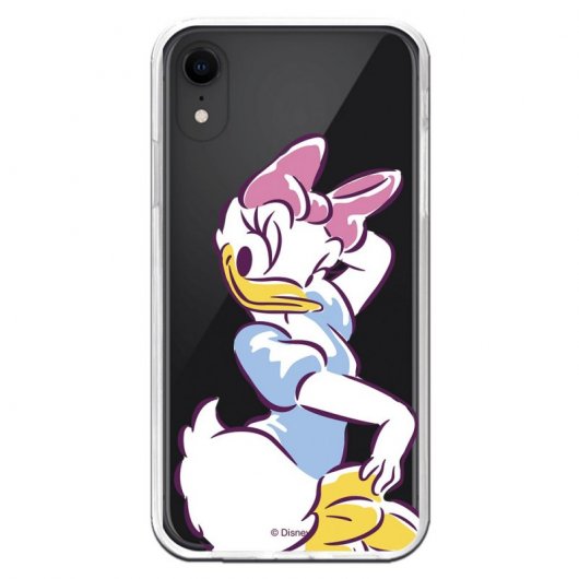 Funda Oficial Disney Daisy Transparente para iPhone XR