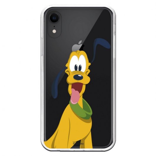 Funda Oficial Disney Pluto Transparente iPhone XR