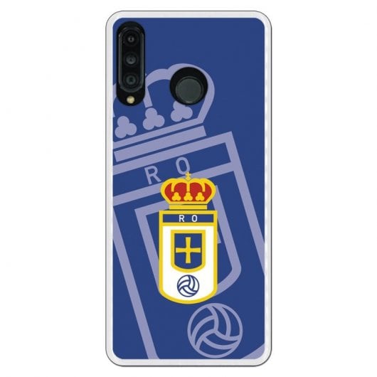 Funda Oficial Real Oviedo Escudo para Huawei P30 Lite