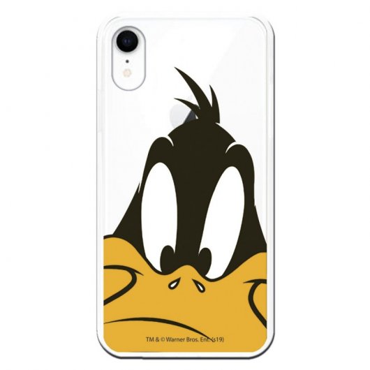 Funda Oficial Warner Bros Pato Lucas Transparente para iPhone XR