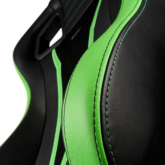 Noblechairs Epic Sprout Edition Silla Gaming Cuero Sintético Negra/Verde