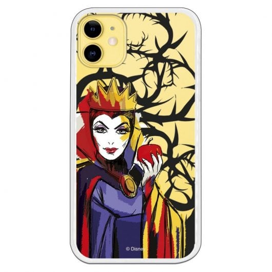 Funda Oficial de Disney Blancanieves Madrastra Silueta Manzana para iPhone 11
