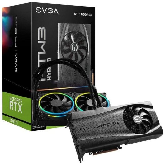 Carte Graphique EVGA GeForce RTX 3080 Ti FTW3 ULTRA HYBRID GAMING 12GB GDDR6X