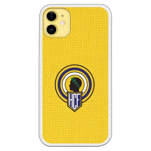 Funda Oficial Licencia Oficial Hércules de Alicante CF Fondo Amarillo para iPhone 11