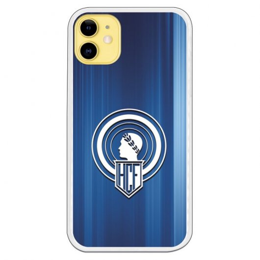 Funda Licencia Oficial Hércules de Alicante CF Escudo Blanco para iPhone 11
