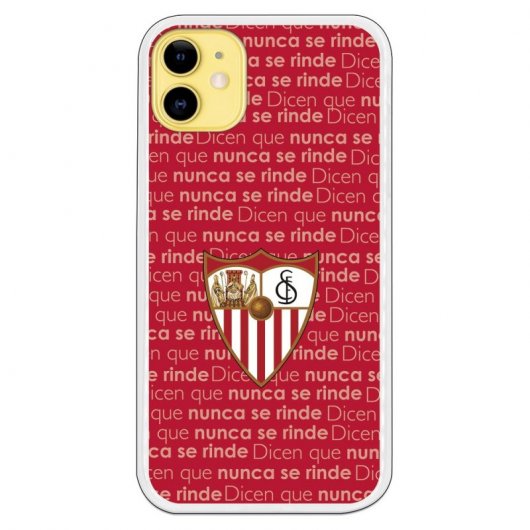 Funda Licencia Oficial Sevilla FC Fondo Nunca se Rinde para iPhone 11