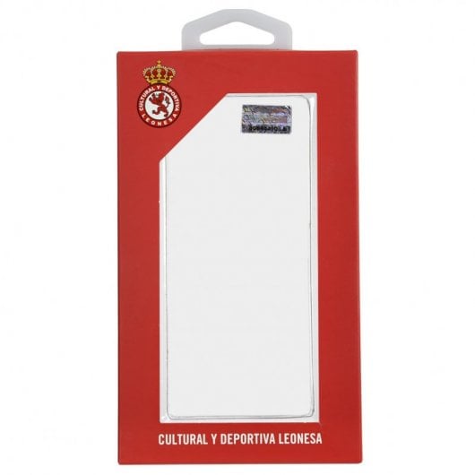 Funda Licencia Oficial Cultural y Deportiva Leonesa Escudo Trama Roja y Negra para iPhone 11