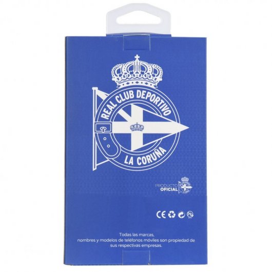 Funda Licencia Oficial RC Deportivo de La Coruña Escudo Monocromo para iPhone 11