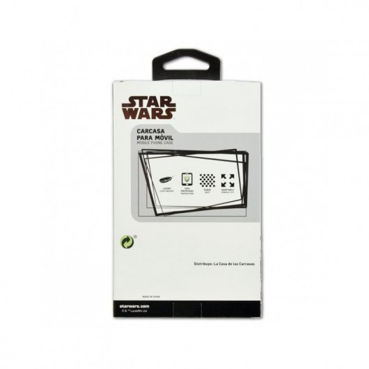 Funda Oficial de Star Wars SW The Future Of The Galaxy Transparente para Huawei P30 Lite