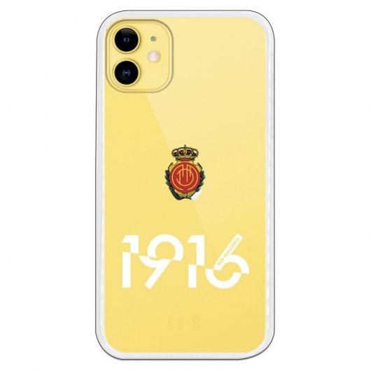 Funda Licencia Oficial RCD Mallorca 1916 Transparente para iPhone 11