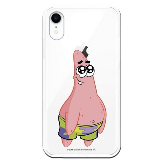 Funda Oficial de Nickelodeon Patricio Sonriendo Bob Esponja para iPhone XR